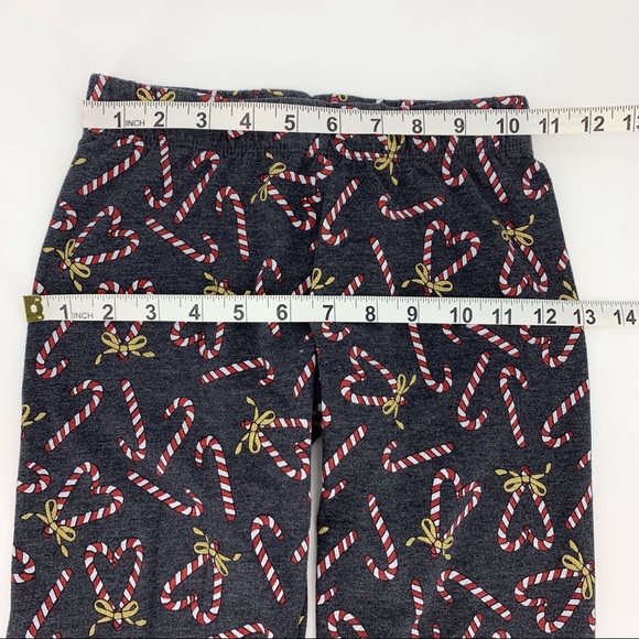 2/$25 Zara Girls Candy Cane Christmas Leggings, 13/14 - Picture 6 of 13